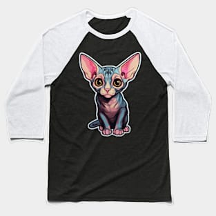 Sphynx Cat - Sphinx Hairless Cat Baseball T-Shirt
